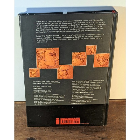 CHEW Omnivore Edition Vol 1 OOP HARDCOVER John Layman Rob Guillory IMAGE COMICS - Picture 2 of 3